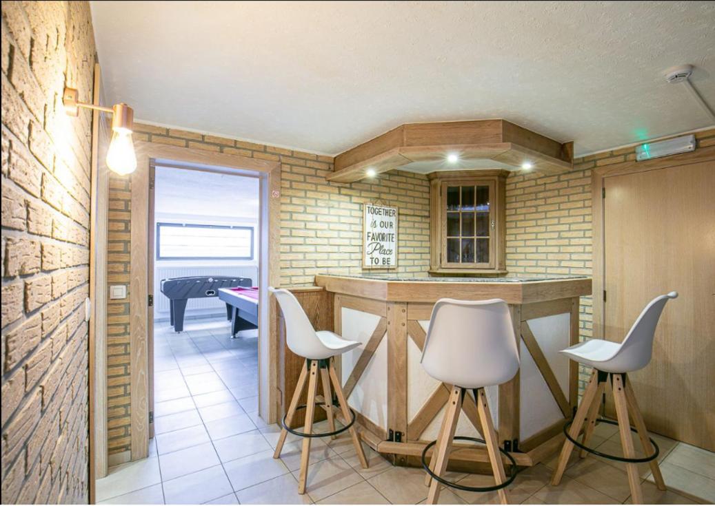 Luxueuse Et Spacieuse Villa Avec Sauna Et Piscine Malmedy Bagian luar foto
