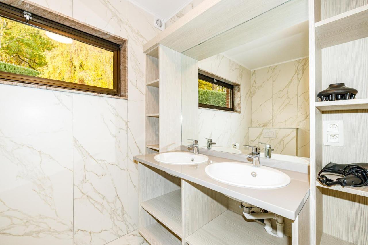 Luxueuse Et Spacieuse Villa Avec Sauna Et Piscine Malmedy Bagian luar foto