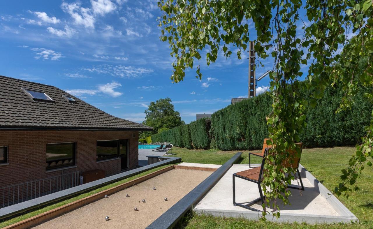 Luxueuse Et Spacieuse Villa Avec Sauna Et Piscine Malmedy Bagian luar foto