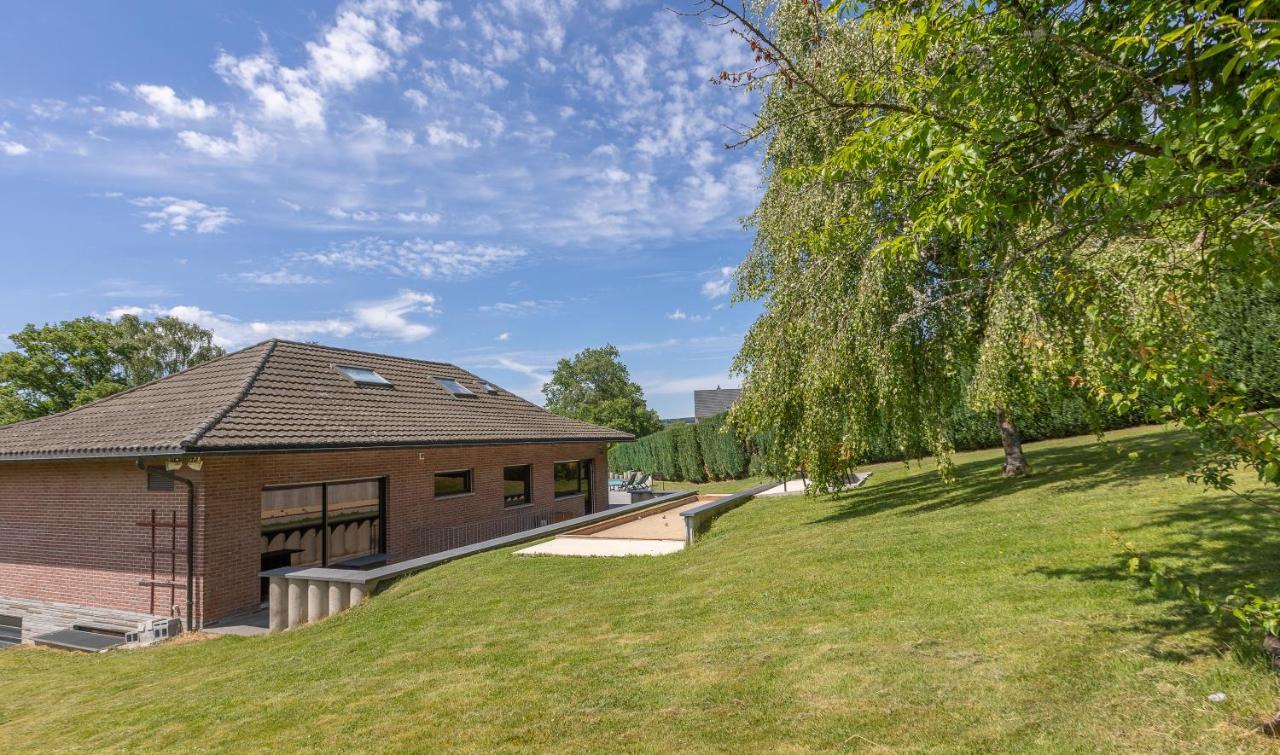 Luxueuse Et Spacieuse Villa Avec Sauna Et Piscine Malmedy Bagian luar foto